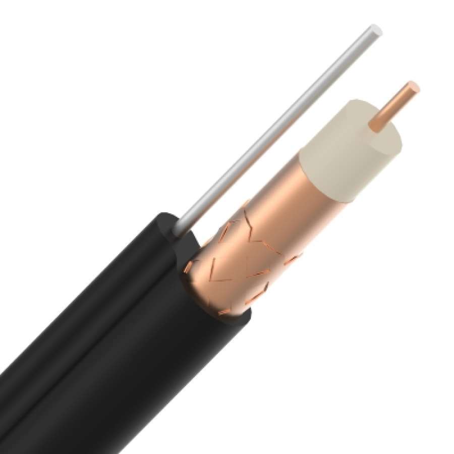 Connecteur femelle à sertir pour câble coaxial Ø11mm FM-RG11-ALM Hirschmann