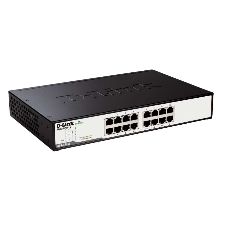 Gigabit switch 16 ports 10/100/1000 Mbps DGS-1016D/E D-Link