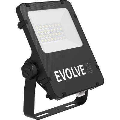 Projecteur LED noir  12W/60000h/1609Lm/120° blanc chaud 3000K Evolve 2 EV12B1203 Integratech