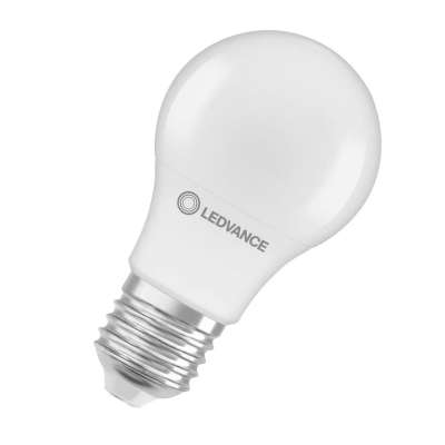 Lampe Led sphérique non dimmable Classic dépolie A 40 4.9-40W/470lm/Ø60/2700K/ 220-240V/E27/15000h blanc chaud Ledvance Osram