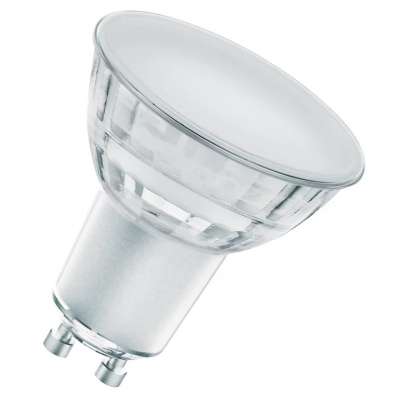 Lampe Led dimmable Parathom PAR16 50 Ø50/4.1W/120°/2700K/350Lm/ 120cd/25000h/230V/GU10 blanc chaud Ledvance Osram