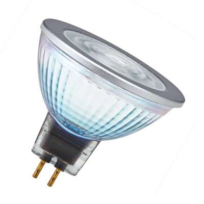 Lampe Led dimmable Parathom PRO MR16 43 Ø50/7.8W/500Lm/36°/3000K/12V/GU5.3/40000h blanc chaud Osram