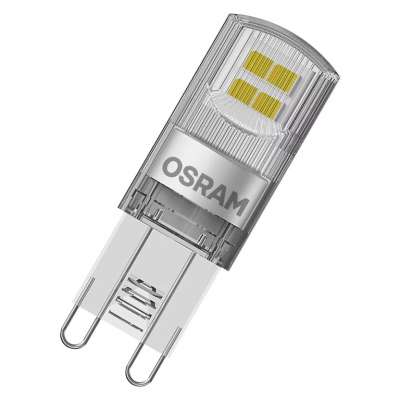 Lampe capsule non dimmable Parathom LED Pin 20 1.9W/230V/G9/15000h/200Lm blanc chaud 2700K Osram