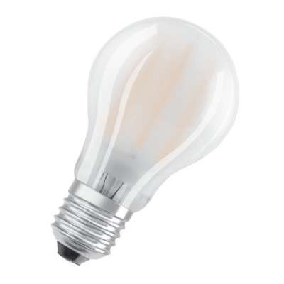 Lampe Led sphérique dimmable Parathom Advanced Classic dépolie A 40 4-40W/470lm/Ø60/2700K/ 220-240V/E27/15000h blanc chaud Osram