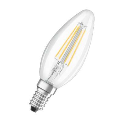 Lampe Led flamme Parathom Retrofit Classic B claire filament Ø35/4W/2700K/230V/E14/15000h/470lm blanc chaud Osram