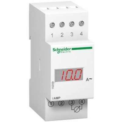 Ampèremètre numérique modulaire AMP 5 à 5000A sans transformateur d'intensité Schneider Electric