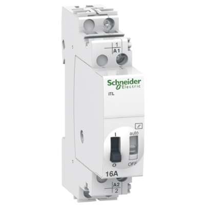 Télérupteur unipolaire 1NO/16A 230Vac/110Vdc ITL Schneider Electric