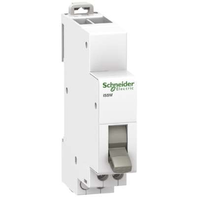 Commutateur modulaire 2 positions - 1 contact inverseur 20A/250V iSSW Schneider Electric