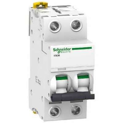 Disjoncteur IC60N - 6kA - courbe C - bipolaire 2P/40A Acti 9 Schneider Electric