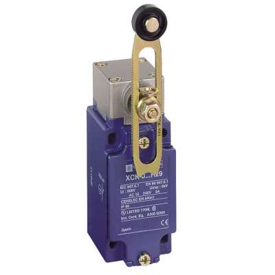 Interrupteur de position levier à galet 1NO+1NC/250V XCKP2145P16  Schneider Electric