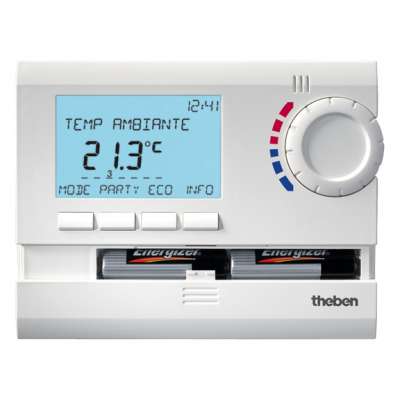 Thermostat digital programmable sur piles Comfort Ramses 831 Top2 Theben 