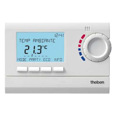 Thermostat digital programmable sur secteur 230V Comfort Ramses 832 Top2 Theben 