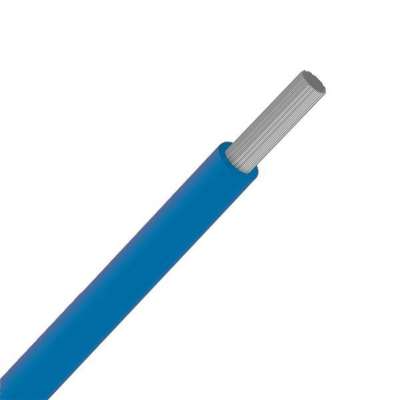 Fil d'installation flexible étamé VOBst  1.5mm² Eca bleu (R100m)