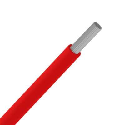 Fil de câblage flexible étamé VTBst 0.5mm² rouge (rouleau 100m)