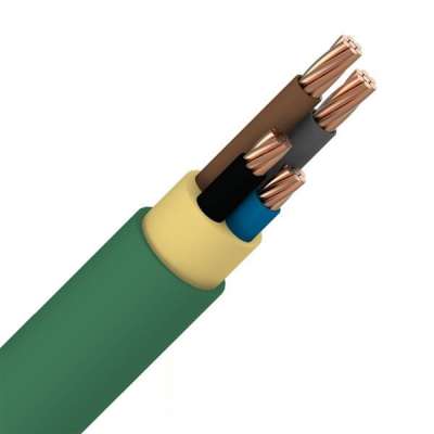 Câble d'installation XGB 4X35mm² Cca sans halogène LSOH et sans fil de terre (au mètre)