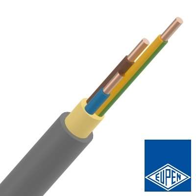 Câble d'installation XVB 3G1.5mm² Cca Eupen (rouleau 100 mètres)